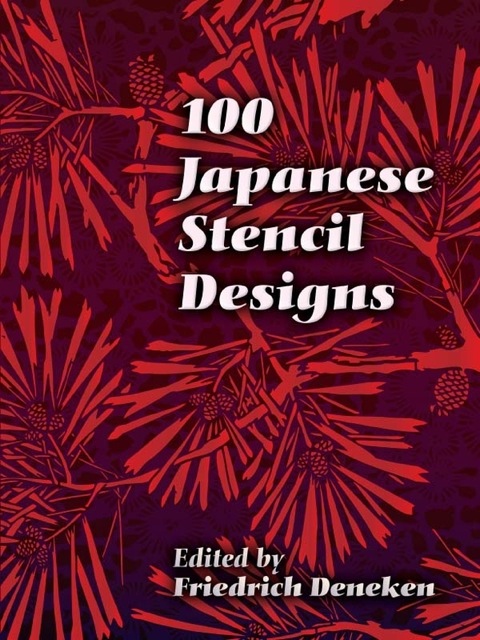 Cover image for book 100 Japanese Stencil Designs