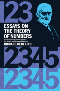 صورة الغلاف: Essays on the Theory of Numbers 9780486210100