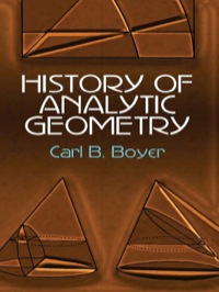 Cover image: History of Analytic Geometry 9780486438320