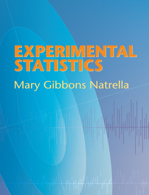 Cover image for book Experimental Statistics