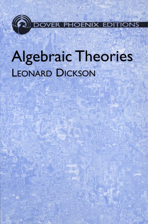 Cover image for book Algebraic Theories