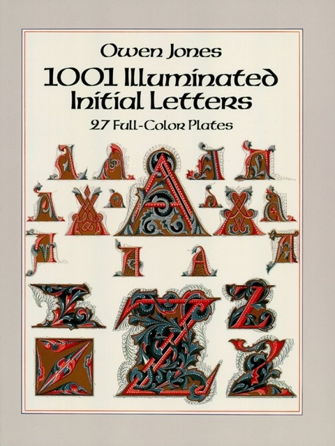 Cover image for book 1001 Illuminated Initial Letters