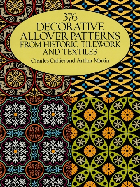 Cover image for book 376 Decorative Allover Patterns from Historic Tilework and Textiles