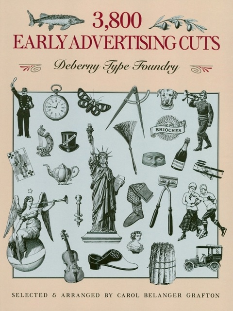 Cover image for book 3,800 Early Advertising Cuts
