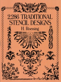 Cover image: 2,286 Traditional Stencil Designs 9780486268453