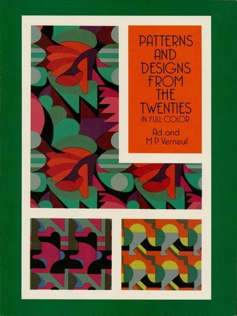 Cover image for book Patterns and Designs from the Twenties in Full Color