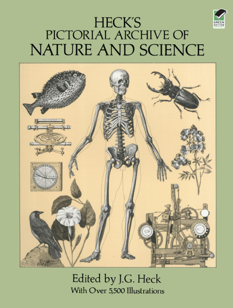 Cover image for book Heck's Pictorial Archive of Nature and Science