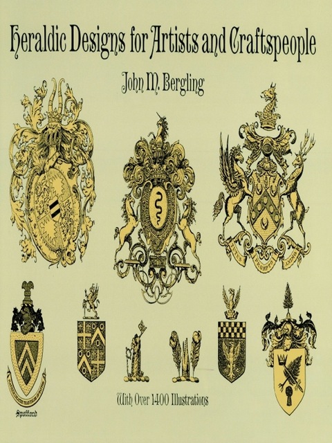 Cover image for book Heraldic Designs for Artists and Craftspeople