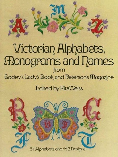 Cover image for book Victorian Alphabets, Monograms and Names for Needleworkers