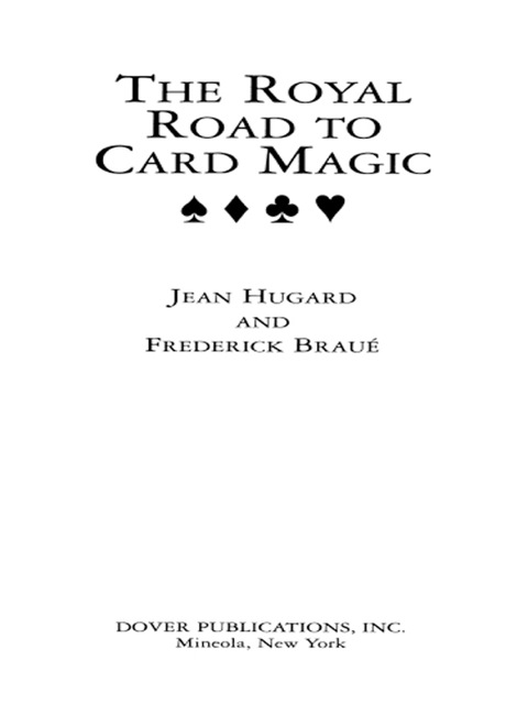 Cover image for book The Royal Road to Card Magic