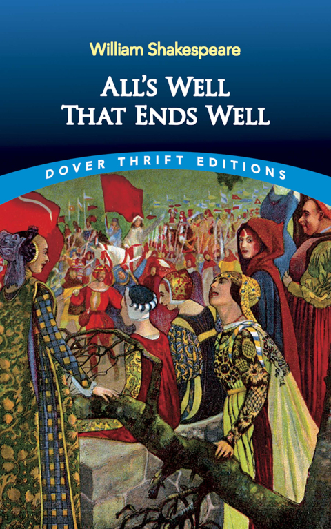 Cover image for book All's Well That Ends Well