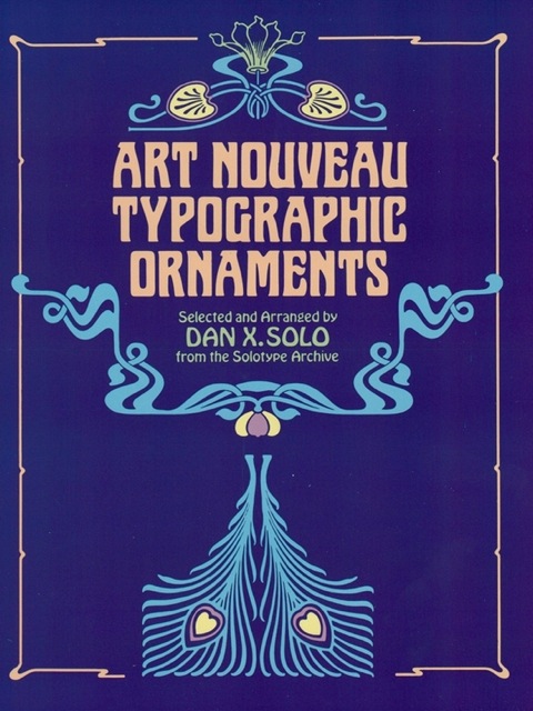 Cover image for book Art Nouveau Typographic Ornaments