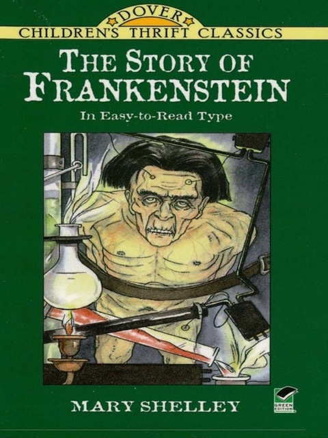 Cover image for book The Story of Frankenstein