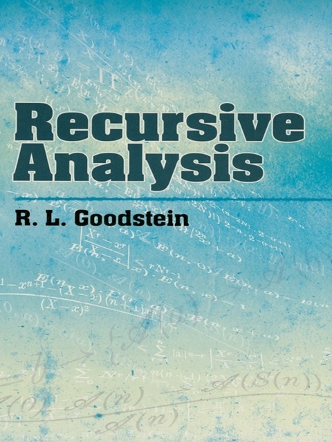 Cover image for book Recursive Analysis