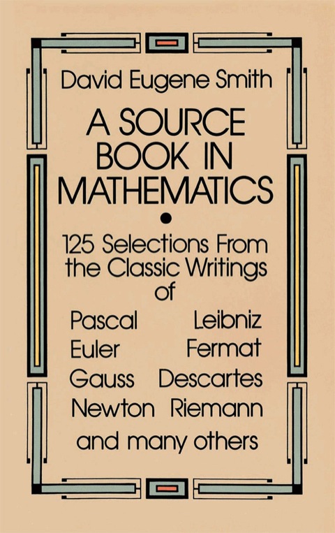 Cover image for book A Source Book in Mathematics