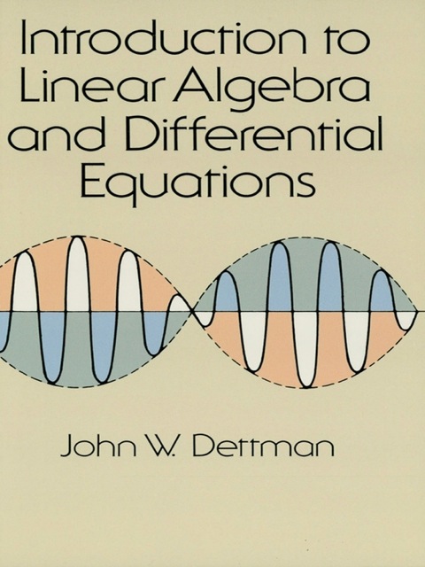 Cover image for book Introduction to Linear Algebra and Differential Equations