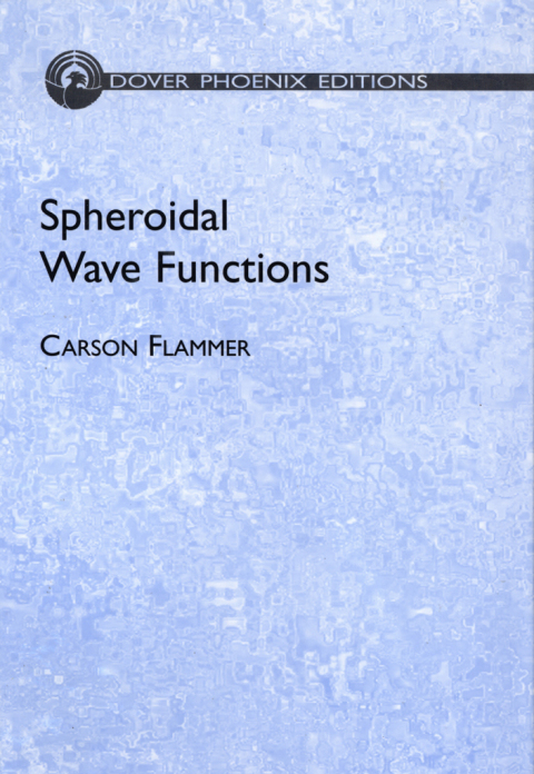 Cover image for book Spheroidal Wave Functions