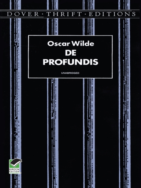 Cover image for book De Profundis