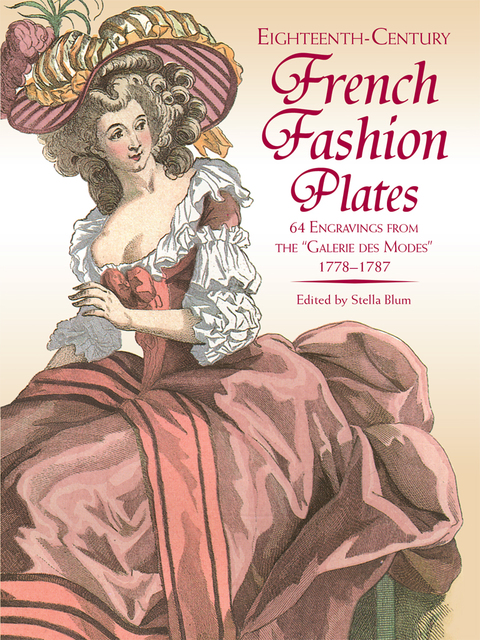 Cover image for book Eighteenth-Century French Fashion Plates in Full Color