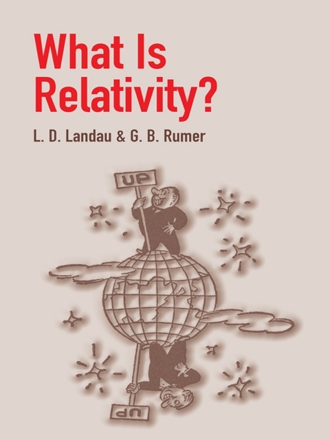 Cover image for book What Is Relativity?