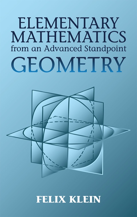 Cover image for book Elementary Mathematics from an Advanced Standpoint