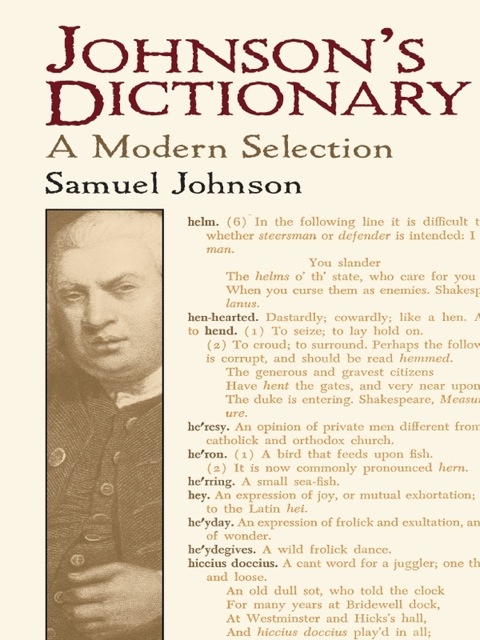 Cover image for book Johnson's Dictionary