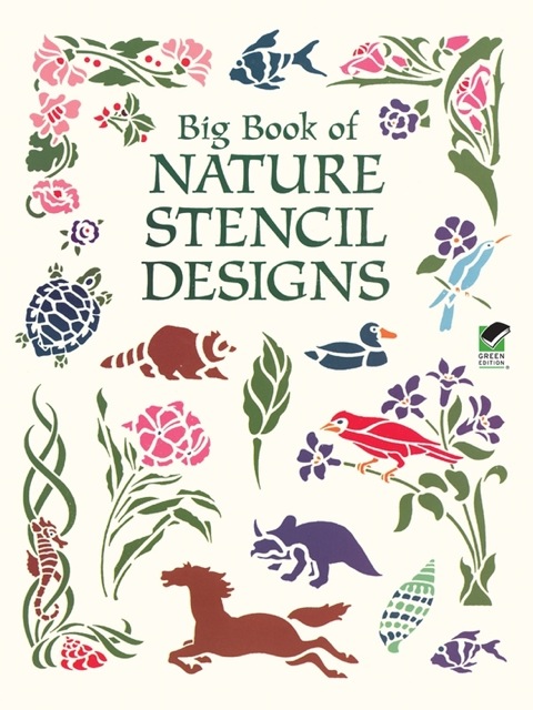 Cover image for book Big Book of Nature Stencil Designs