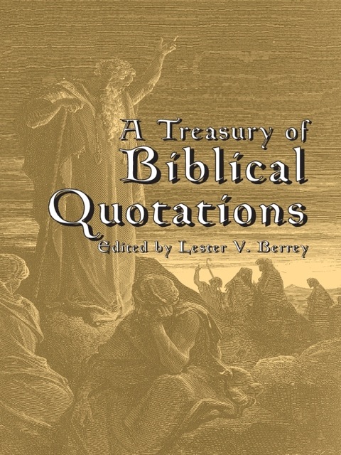 Cover image for book A Treasury of Biblical Quotations