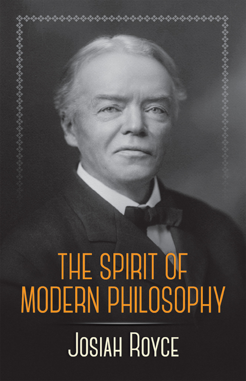 Cover image for book The Spirit of Modern Philosophy