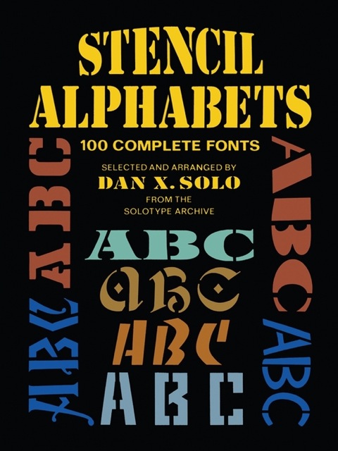 Cover image for book Stencil Alphabets