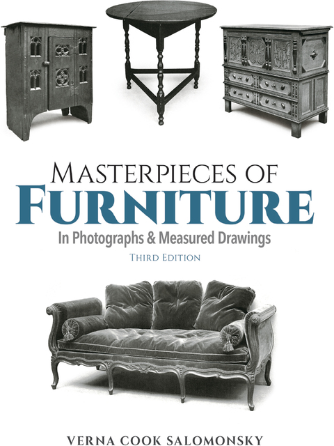Cover image for book Masterpieces of Furniture in Photographs and Measured Drawings