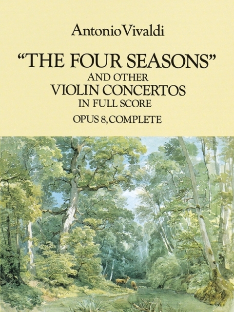 Cover image for book The Four Seasons and Other Violin Concertos in Full Score