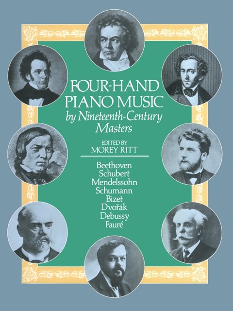 Cover image for book Four-Hand Piano Music by Nineteenth-Century Masters