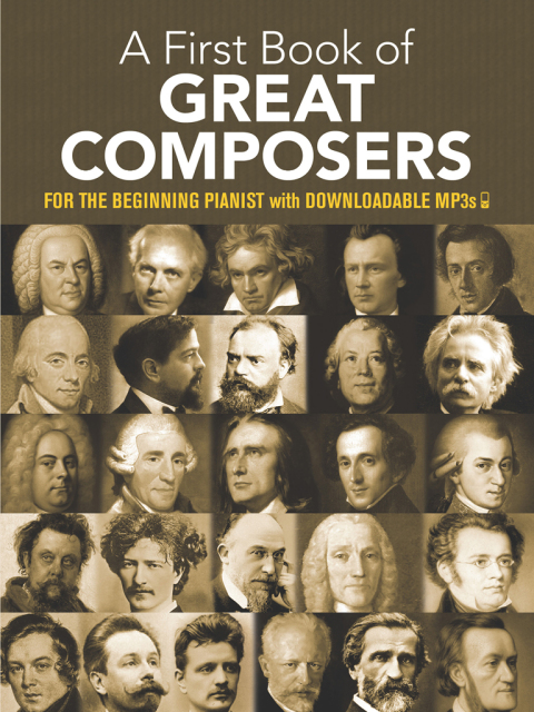 Cover image for book A First Book of Great Composers