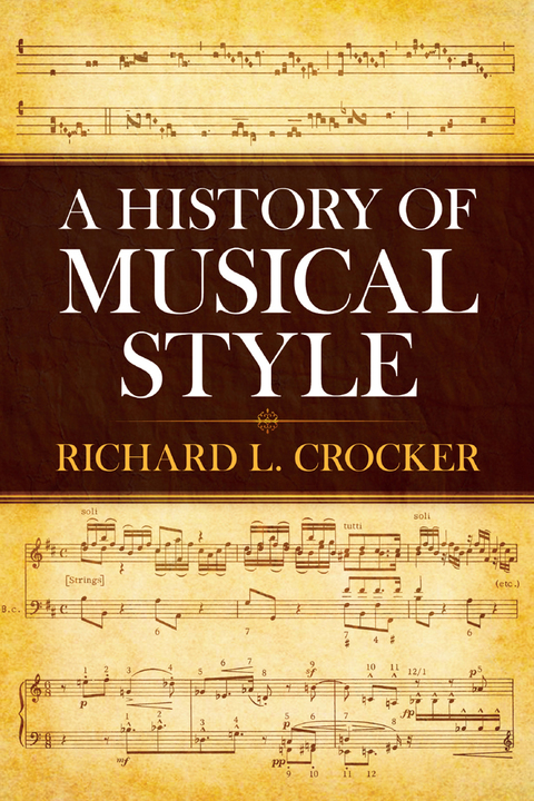 Cover image for book A History of Musical Style
