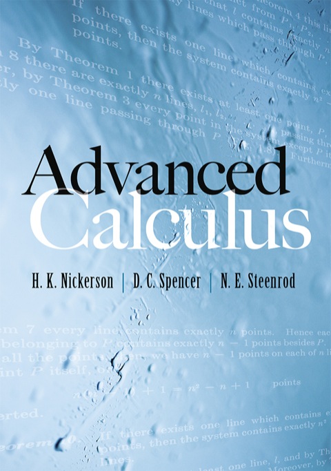 Cover image for book Advanced Calculus