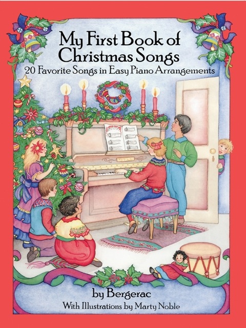 Cover image for book A First Book of Christmas Songs