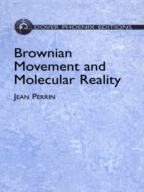 Cover image for book Brownian Movement and Molecular Reality