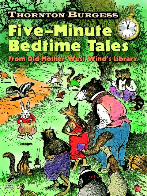 Cover image for book Thornton Burgess Five-Minute Bedtime Tales