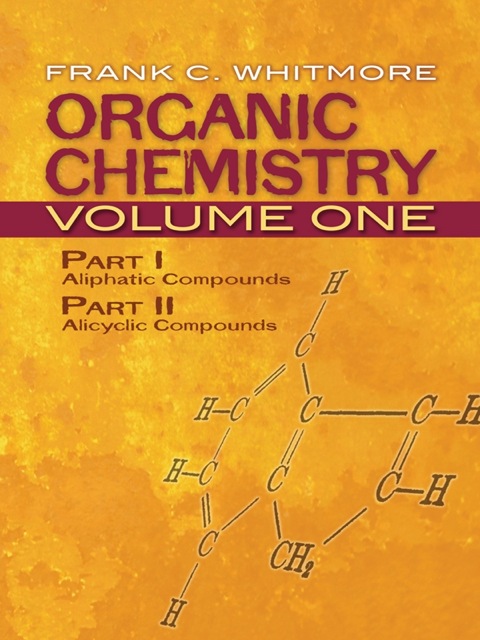 Cover image for book Organic Chemistry, Volume One