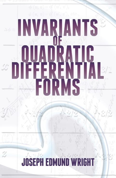 Cover image for book Invariants of Quadratic Differential Forms