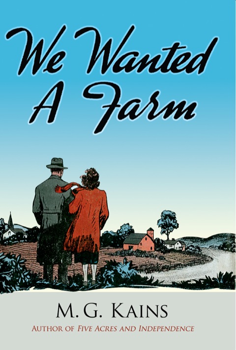 Cover image for book We Wanted a Farm