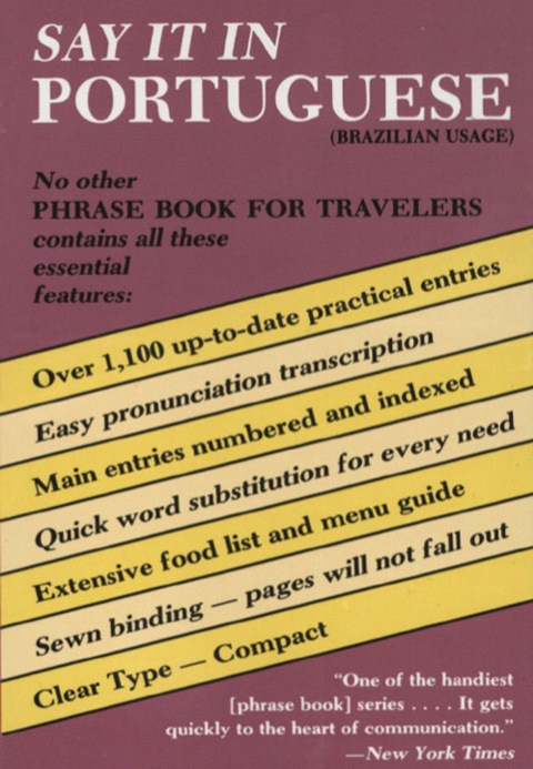 Cover image for book Say It in Portuguese (Brazilian)