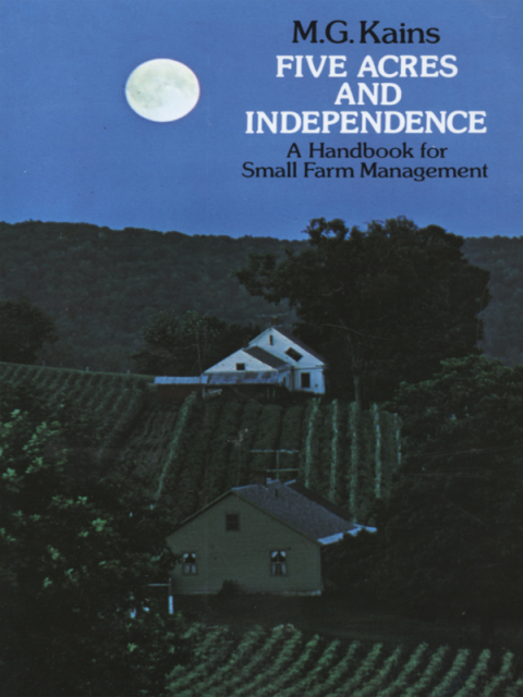 Cover image for book Five Acres and Independence