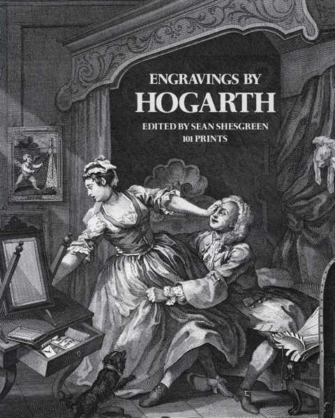 Cover image for book Engravings by Hogarth