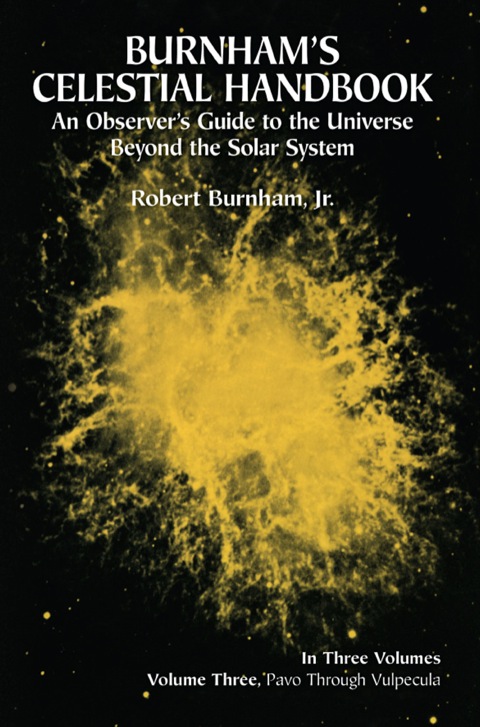 Cover image for book Burnham's Celestial Handbook, Volume Three