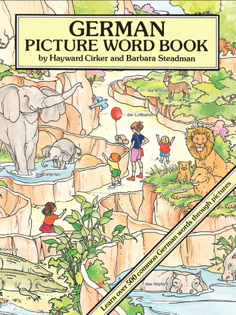 Cover image for book German Picture Word Book