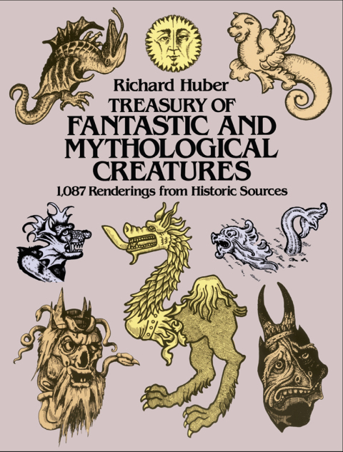 Cover image for book Treasury of Fantastic and Mythological Creatures