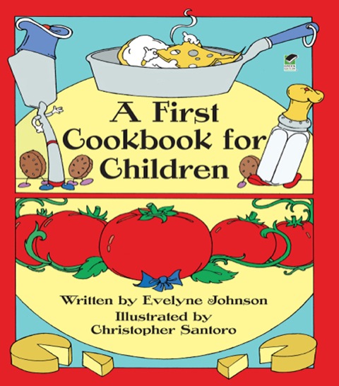 Cover image for book A First Cookbook for Children