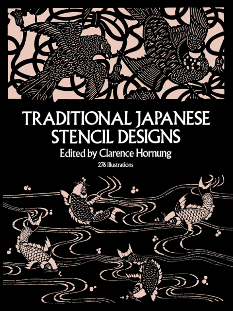 Cover image for book Traditional Japanese Stencil Designs